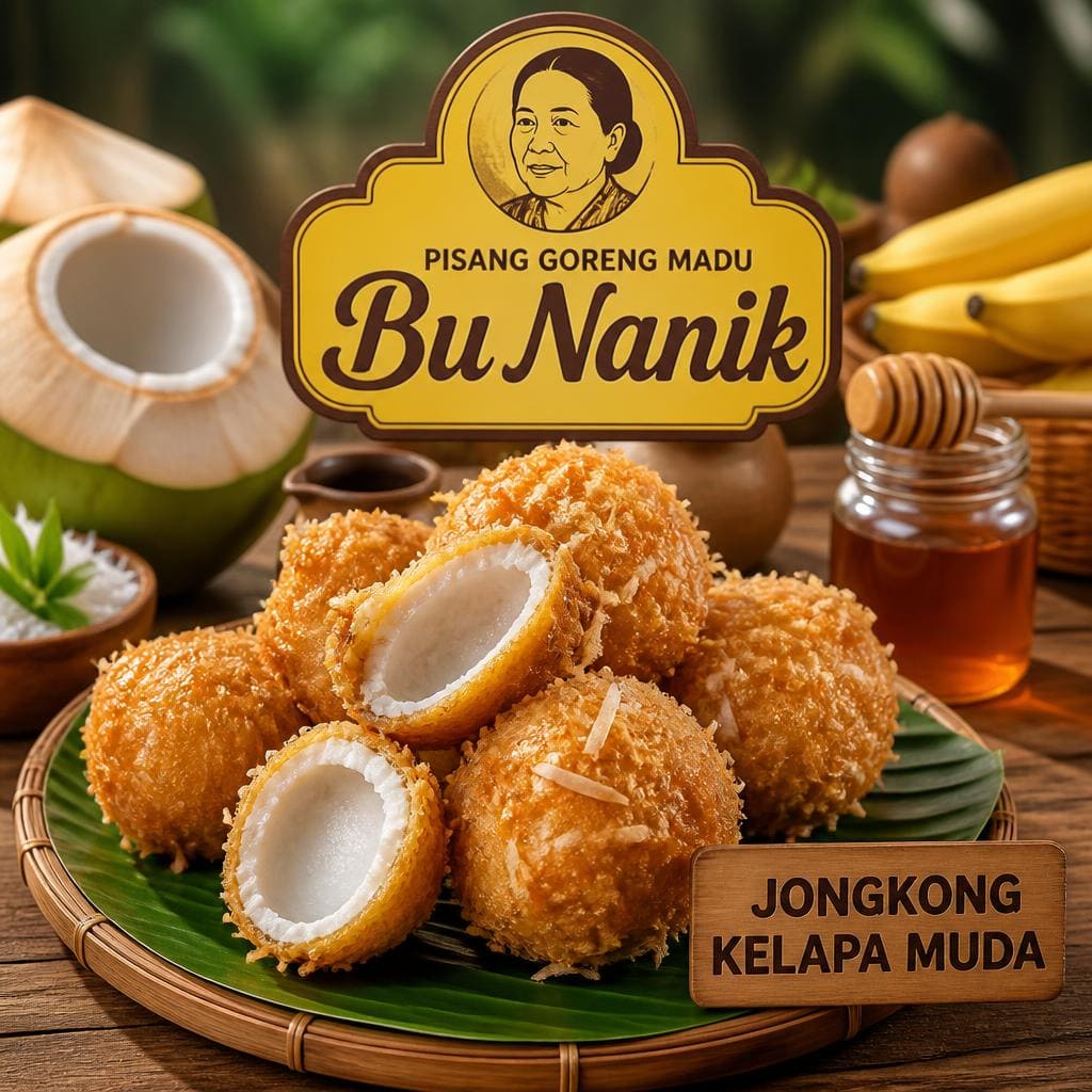 Jongkong Kelapa Muda Bu Nanik